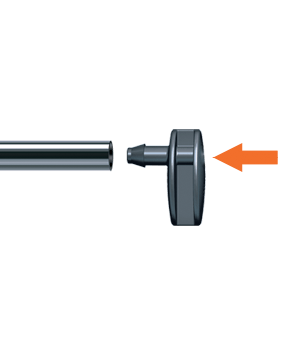 Заглушка 6 мм Claber для краплинної трубки 1/4", 10 шт