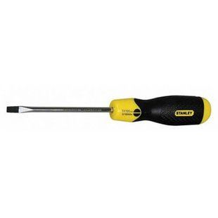 Отвертка плоская STANLEY "Cushion Grip" : SL5 х 100 мм