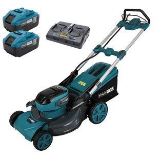 Аккумуляторная самоходная газонокосилка PROFI-TEC EasyMow 51 Pro (2&times;8.0 Ач, ЗУ)