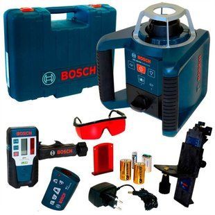 Лазерний ротаційний нівелір Bosch GRL 300 HV Professional SET, 150 м, IP54