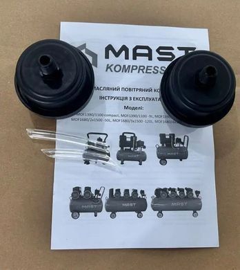 Безмасляный поршневой компрессор Mast MOF1390/1100 Compact 5 л, 175 л/мин, 8 Бар