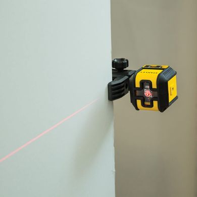 Нівелір лазерний-крос червоний STANLEY "Cubix" з діап.- 12 м, точність- 0,6 мм