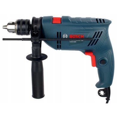 Ударний дриль Bosch GSB 600 Professional, 600 Вт, 13 мм, 0&ndash;3000 об/хв