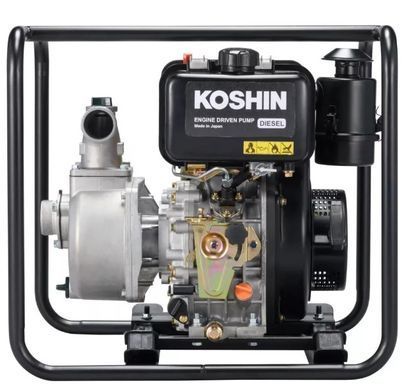 Мотопомпа для чистой воды Koshin SEY-50D 50&times;50 мм дизель 630 л/мин 6.0 л.с. напор 32 м