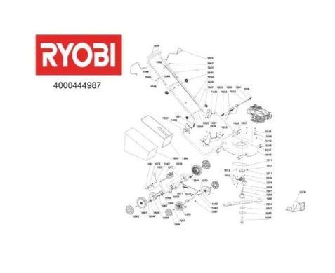 Нож для газонокосилки Ryobi RAC443 360 мм