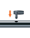 Заглушка 6 мм Claber для краплинної трубки 1/4", 10 шт