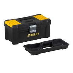 Ящик для інструментів STANLEY : 19", пластиковий, комірки в кришці, метлеві защіпки, 480х250х250 мм
