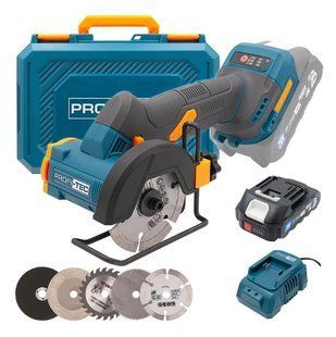 Дисковая пила PROFI-TEC PWS390 1&times;2.5 Ач, ЗУ, 5 дисков