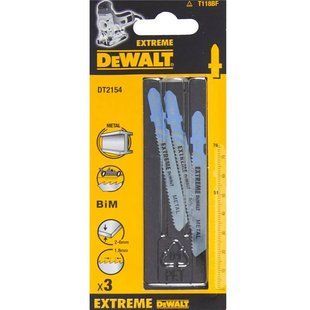 Пиляльне Полотно для лобзикових пив DeWALT DT2154