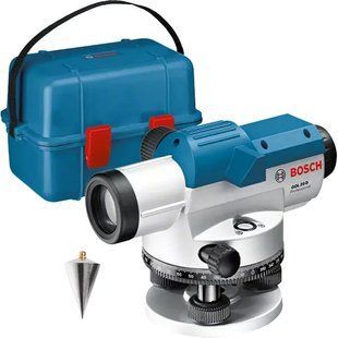 Оптичний нівелір Bosch GOL 20 D Professional, 20x, 60 м, IP54