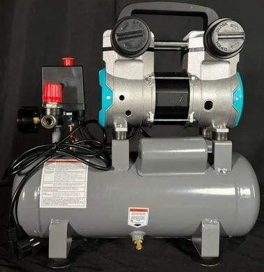 Безмасляный поршневой компрессор Mast MOF1390/1100-9L 9 л, 175 л/мин, 8 Бар
