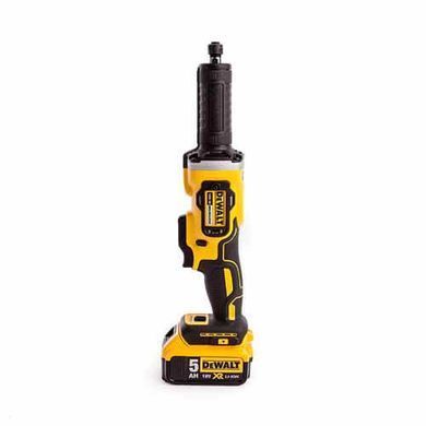 Акумуляторна прямошліфувальна машина DeWALT DCG426P2