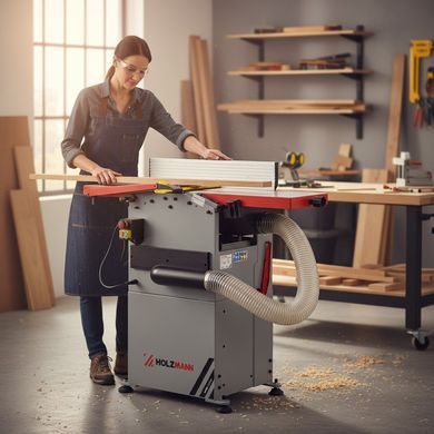 Фуговально-рейсмусовый станок Holzmann HOB305ABS_400V, 305 мм, 1.8 кВт