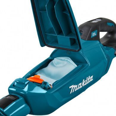 Аккумуляторный пылесос Makita CL002GZ01 XGT 40 V Max, 21 кПа, 0,73 л, без АКБ и ЗУ