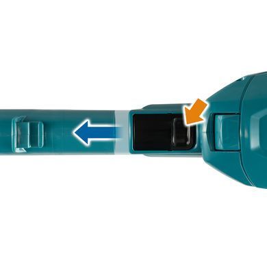 Аккумуляторный пылесос Makita CL002GZ01 XGT 40 V Max, 21 кПа, 0,73 л, без АКБ и ЗУ