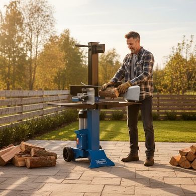 Дровокол Scheppach HL730, 3 кВт/230В, 7 т, 252 бар, IP54, 98,8 кг