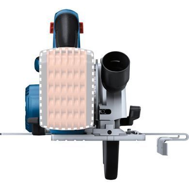 Аккумуляторная циркулярная пила Bosch GKS 185-LI 18 В, диск 165 мм