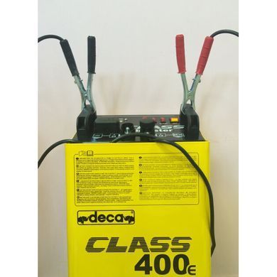 Пристрій пускозарядний Deca CB 400Е, 230В/50Гц,12-24В,1,3/9кВт,26/40А,35/500А/г,18кг