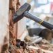 Молоток слесарный STANLEY "Fiberglass" DIN : стекловолоконная прорезиненная ручка, M=1000 г